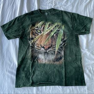 The Mountain green tiger t-shirt